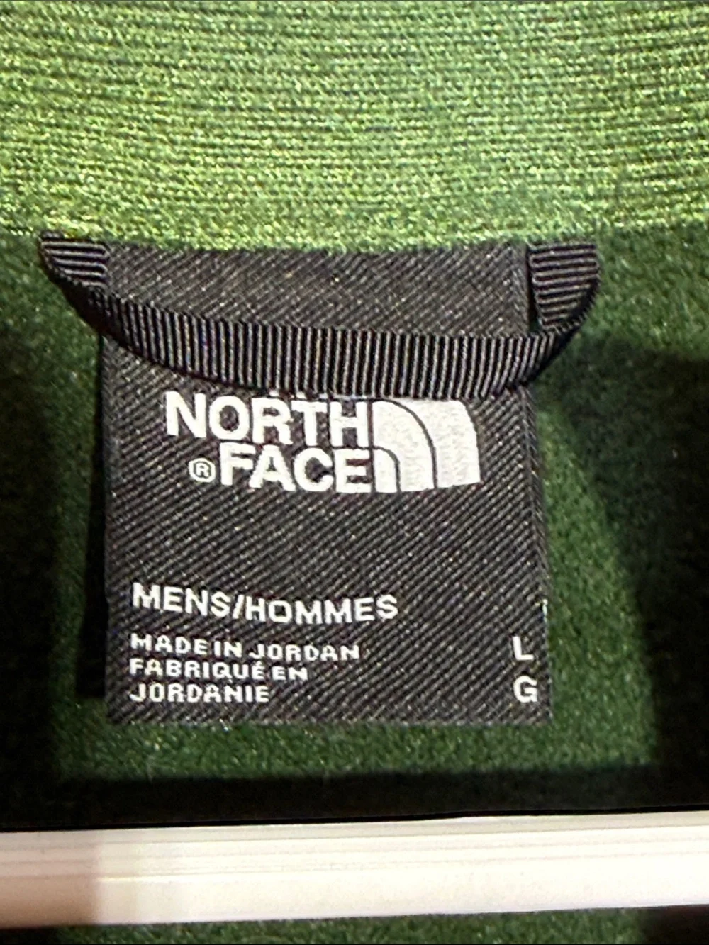 The North Face Men’s Forest Green Quarter-Zip Pullover
